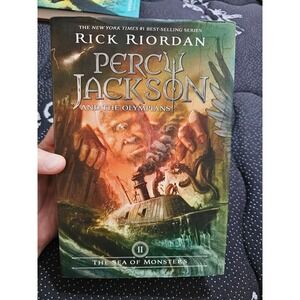 Percy Jackson The Sea of Monsters Book 2 Rick Riordan Paperback Disney Hyperion